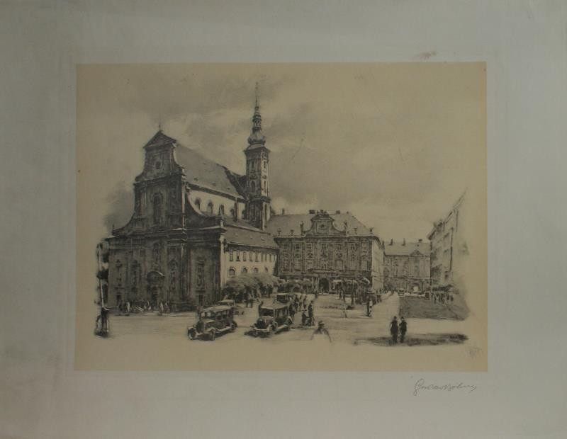 Gustav Böhm - Kostel sv. Tomáše v Brně