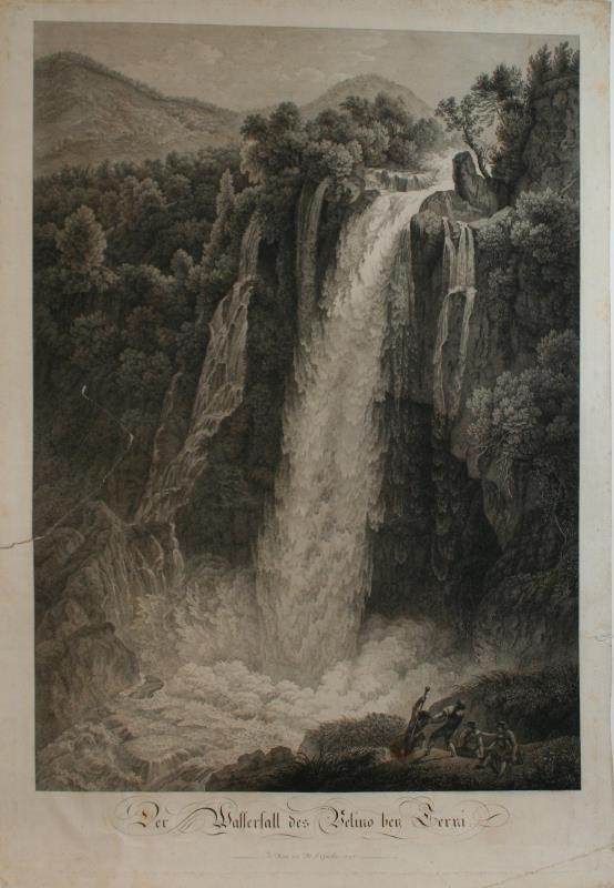 Wilhelm Friedrich Gmelin - Der Wasserfall des Velino bey Terni