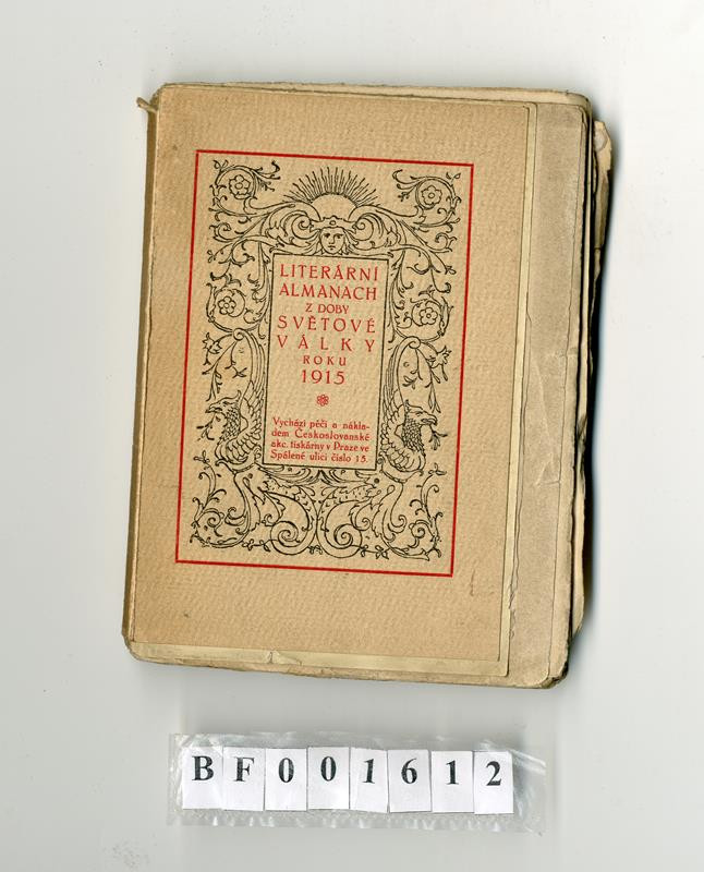 neurčený autor - Literární almanach z doby světové války roku 1915