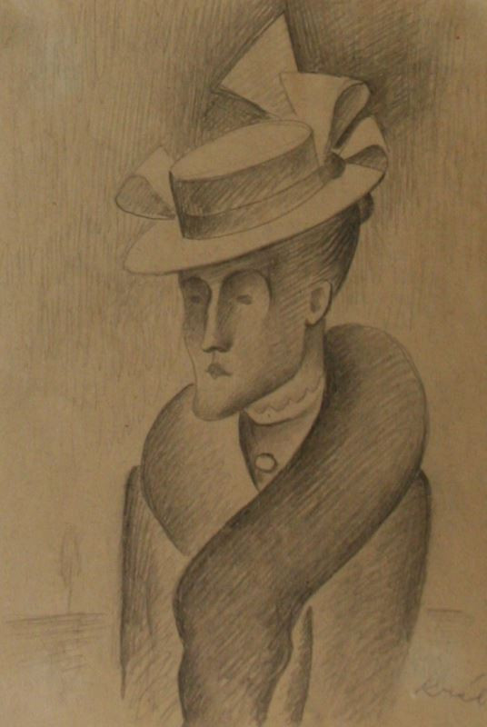 Jaroslav Král - Žena v klobouku