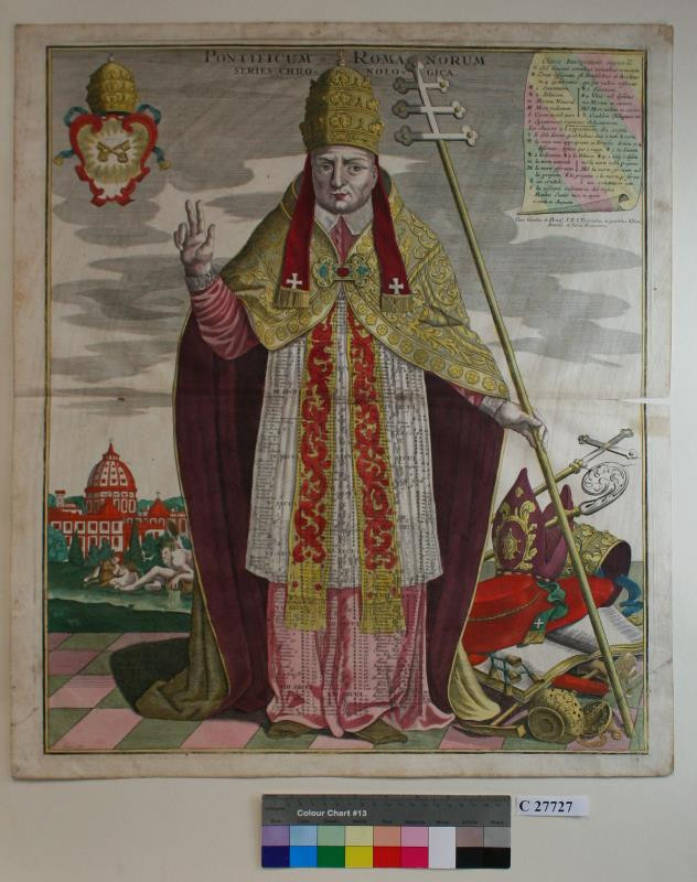 Matthäus Seutter - Pontificum Romanorum