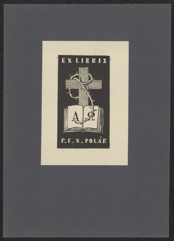 Antonín Kameník - Ex libris P.F.X. Polák