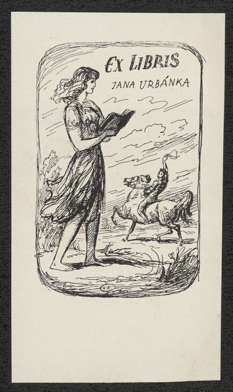 Emil Kotrba - Ex libris Jana Urbánka