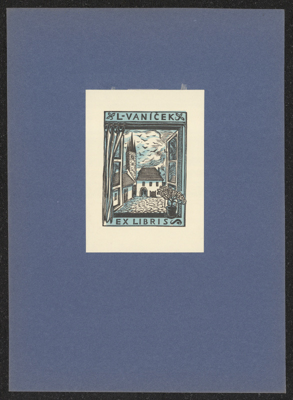 Michael Florian - L-Vaníček ex libris