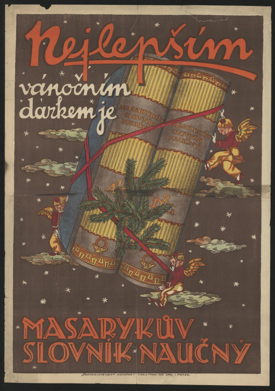 neznámý - Nejlepším vánočním dárkem je Masarykův slovník naučný. Československý kompas