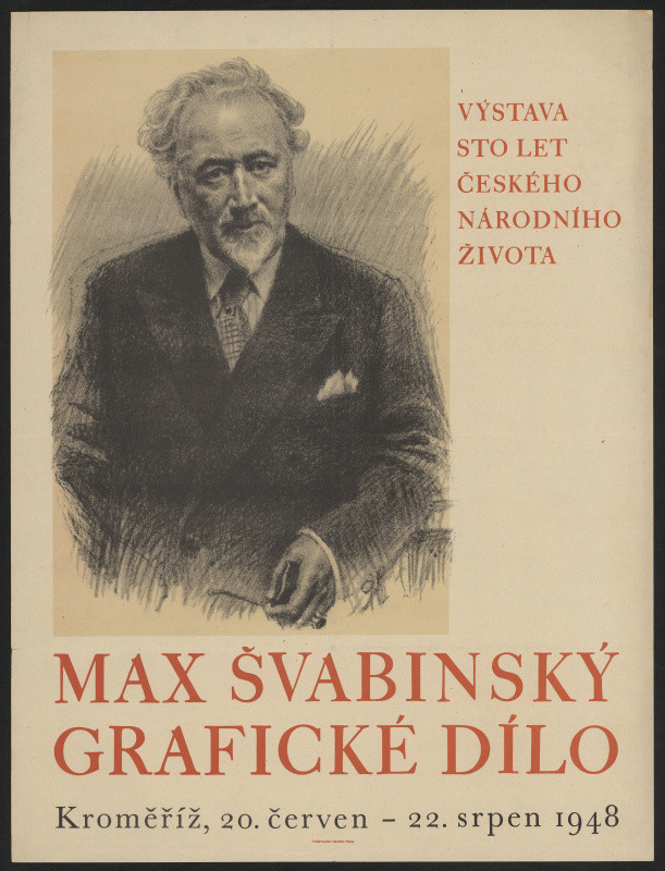 neznámý - Max Švabinský, grafické dílo, výstava sto let českého národního života ... 1948