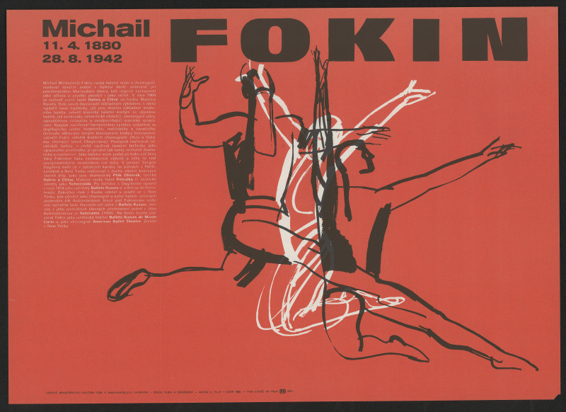 Zdeněk Filip - Michail Fokin 1880-1942, ruský baletní mistr