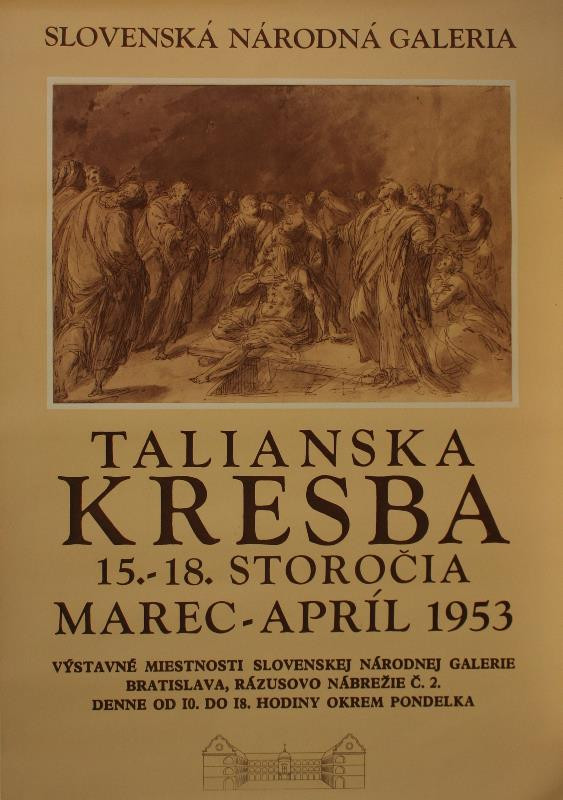 neurčený autor - Talianska kresba 15.-18. stor., SNG 1953