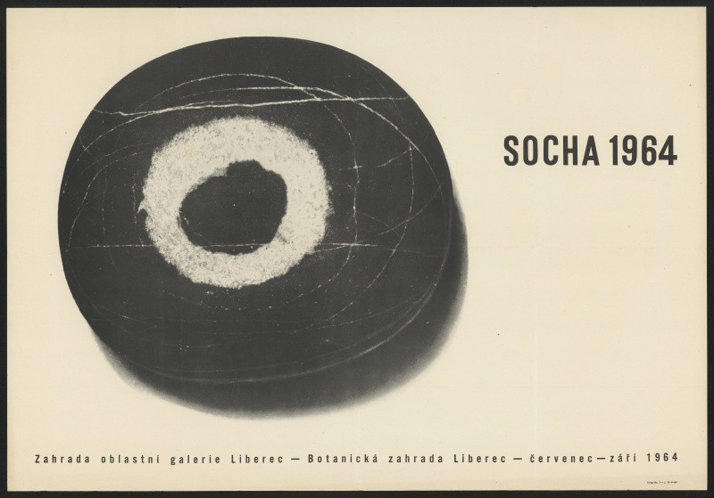 neznámý - Socha 1964, zahrada Oblastní galerie Liberec