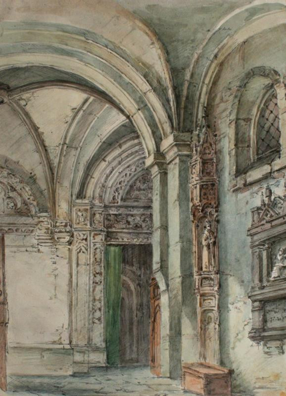 Josef Ethler - Detail z kostela