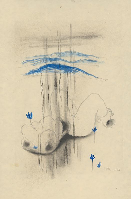 Imrich Weiner-Kráľ - Surrealistická kresba