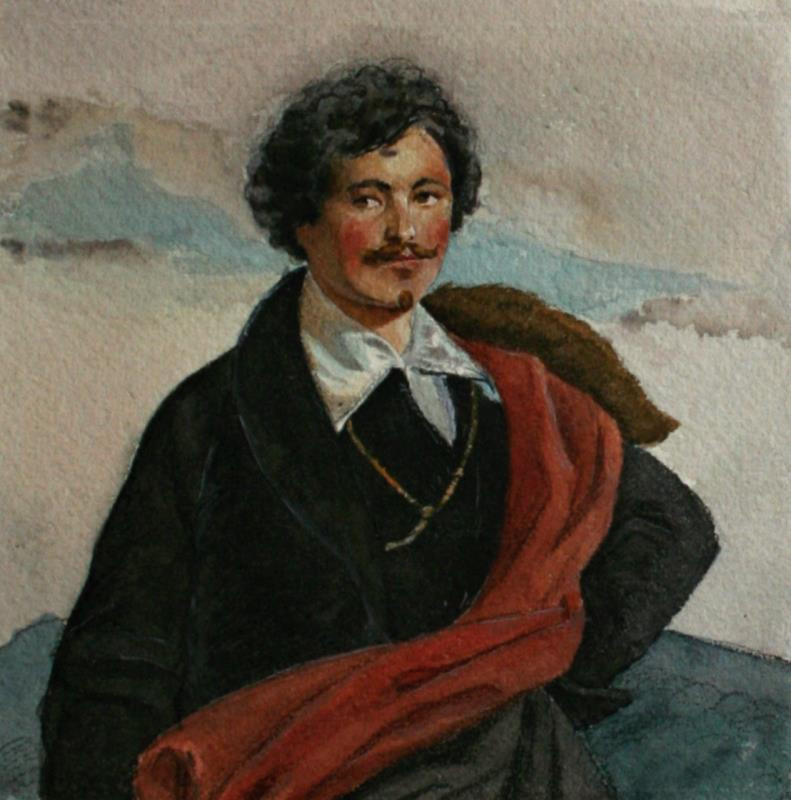 Carl Peter Goebel - Autoportrét