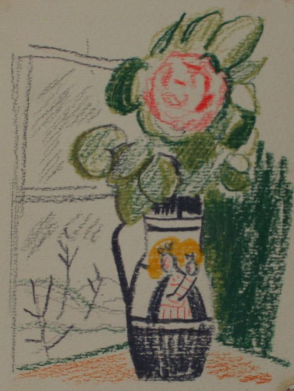Eduard Milén - Váza s kyticí