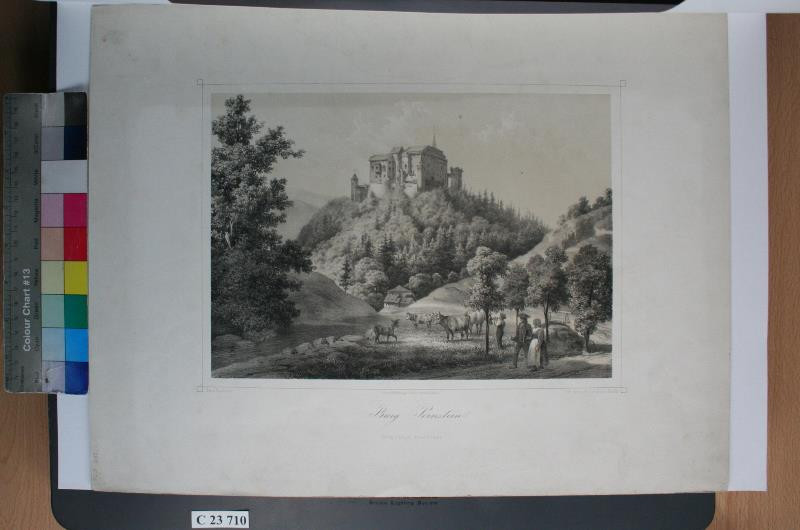 August Haun - Burg  Pernstein