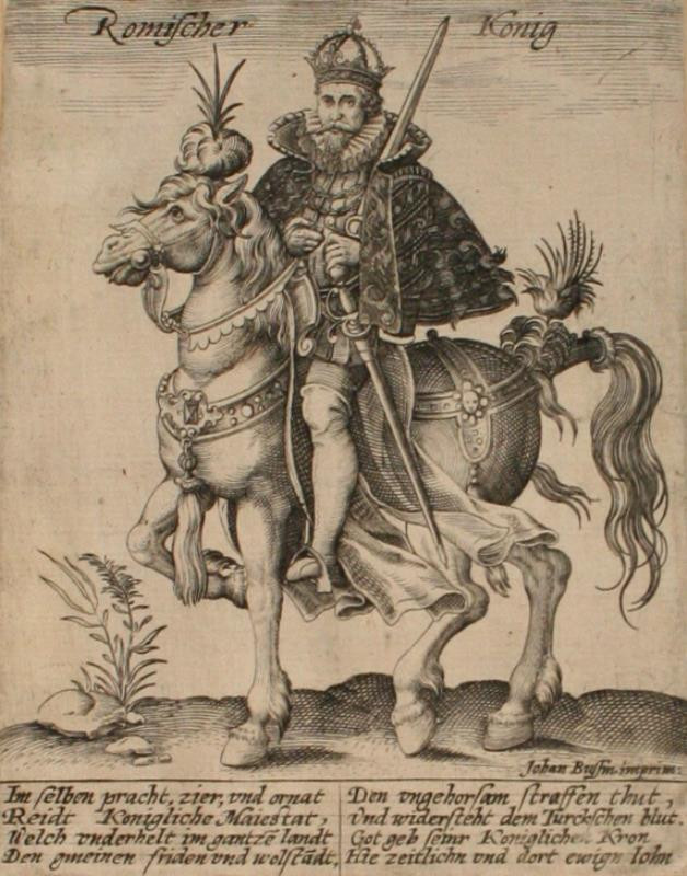 Crispin (Crispijn) van de Passe I. - Romischer Konig