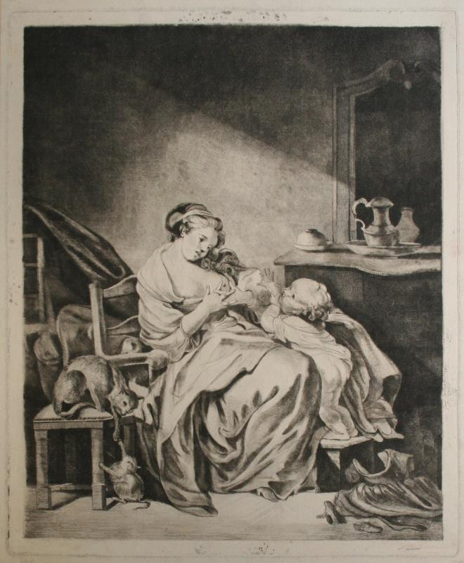Claude Henri Watelet - Matka kojící dítě