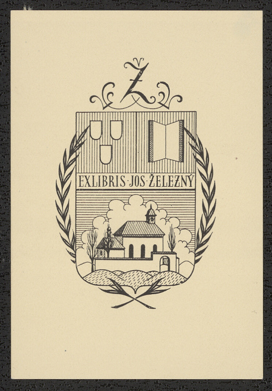 Karel Kinský - Ex libris Jos. Železný