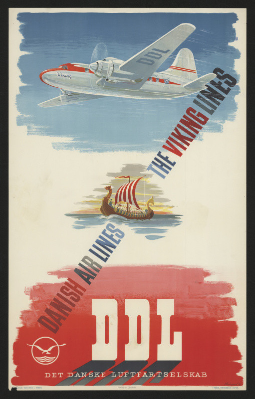 Behrend - Danish Air Lines - The Viking Lines