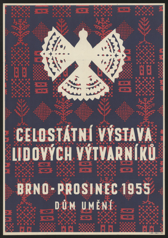 neznámý - Celostátní výstava lidových výtvarníků, DU Brno 1950