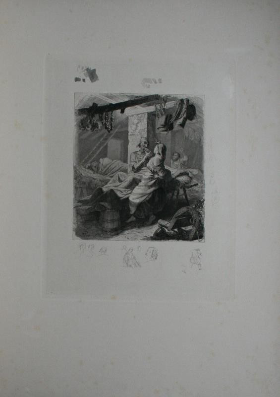 Adolf Schroedter (Schrödter) - Dressig Bilder zum Don Quijote (seš. 1. a2.)