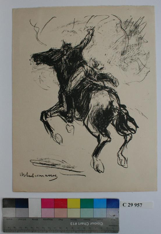 Max Liebermann - Jezdec na koni