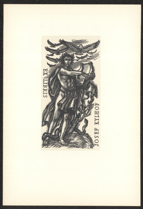 Vojtěch Cinybulk - Ex libris Josef Kylhof