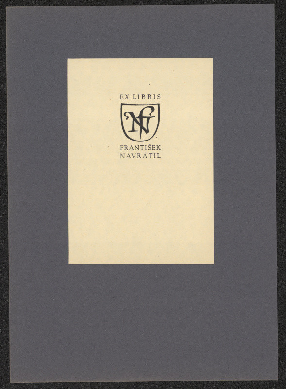 Oldřich Menhart - Ex libris František Navrátil