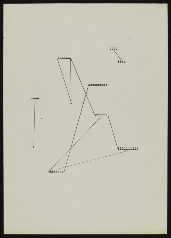 Jiří Valoch - textová partitura