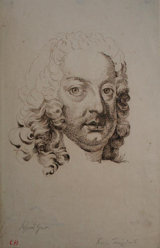 Jacob Matthias Schmutzer - Podobizna císaře Františka I.