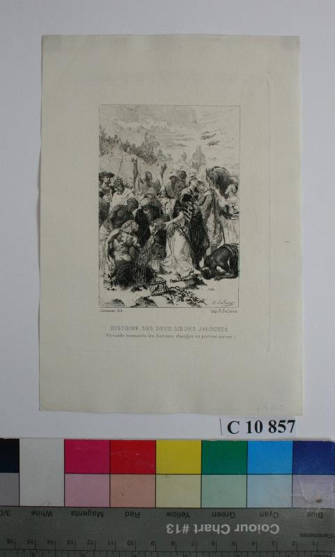 Louis Adolphe Salmon - Histoire  des  Deux  sceurs  Jalouses