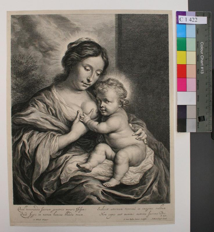 Corneli van Dalen (ml.) (?) - Madona s dítětem