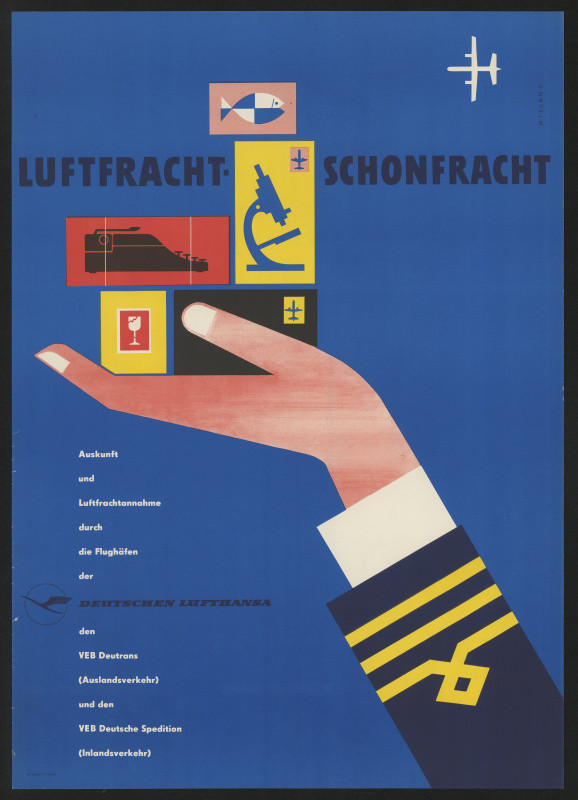 Wieland - Luftfrach Schonfracht. Deutschen Lufthansa