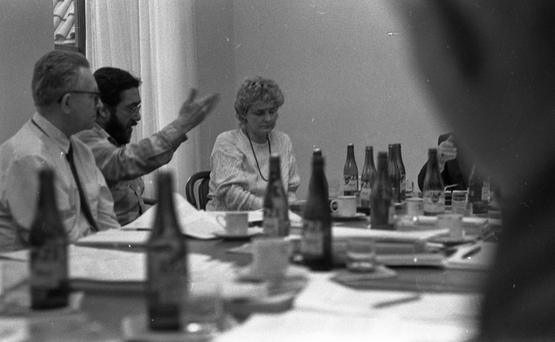 Dagmar Hochová - Církevní a humanitární výbor České národní rady, podzim 1990