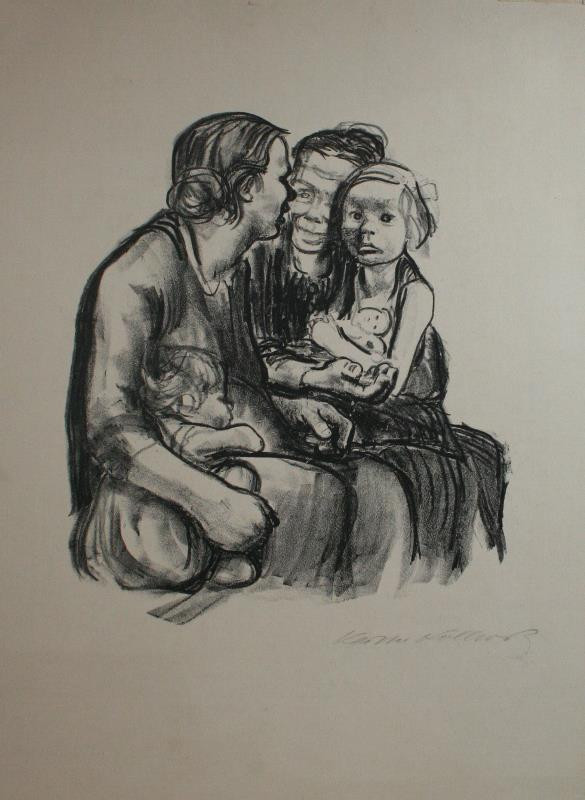 Käthe Kollwitz - Ženy s dětmi