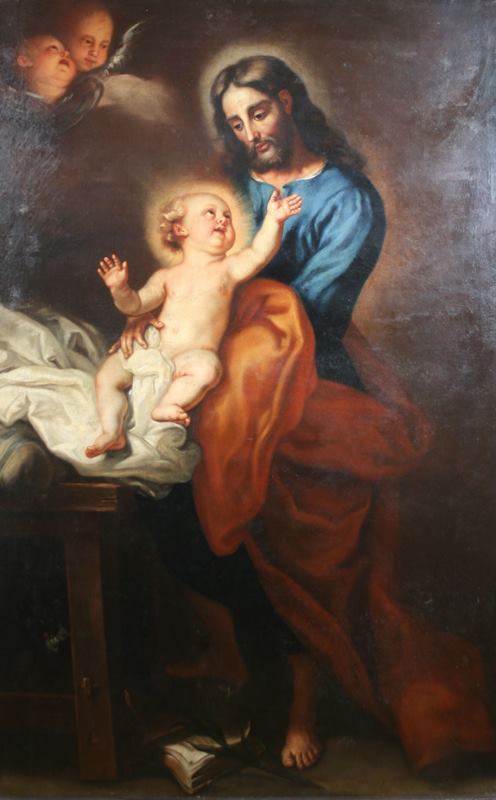 Anthoni Schoonjans - Sv. Josef s Ježíškem