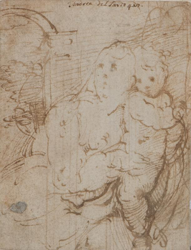 Francesco Mazzola zv. Parmigianino - Madona s dítětem
