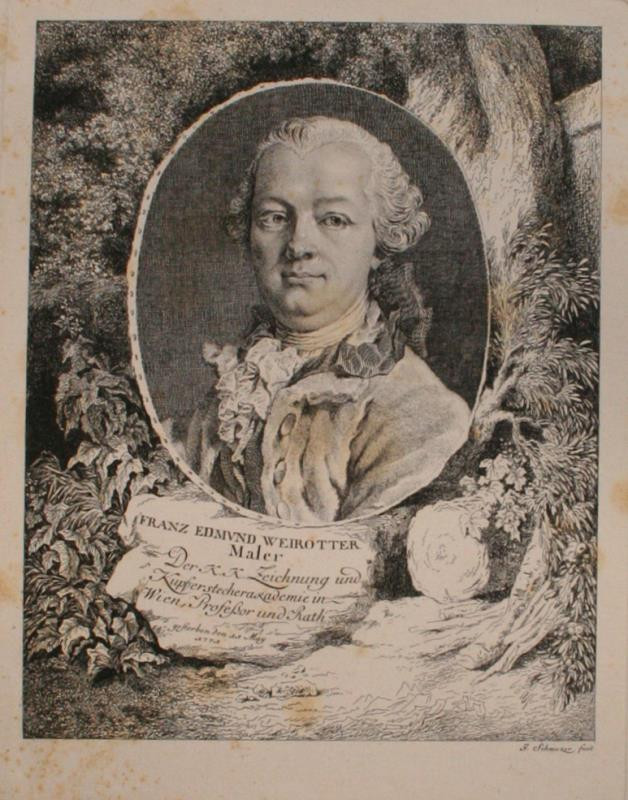 Jacob Matthias Schmutzer - Franz Edmund Weirotter, Maler