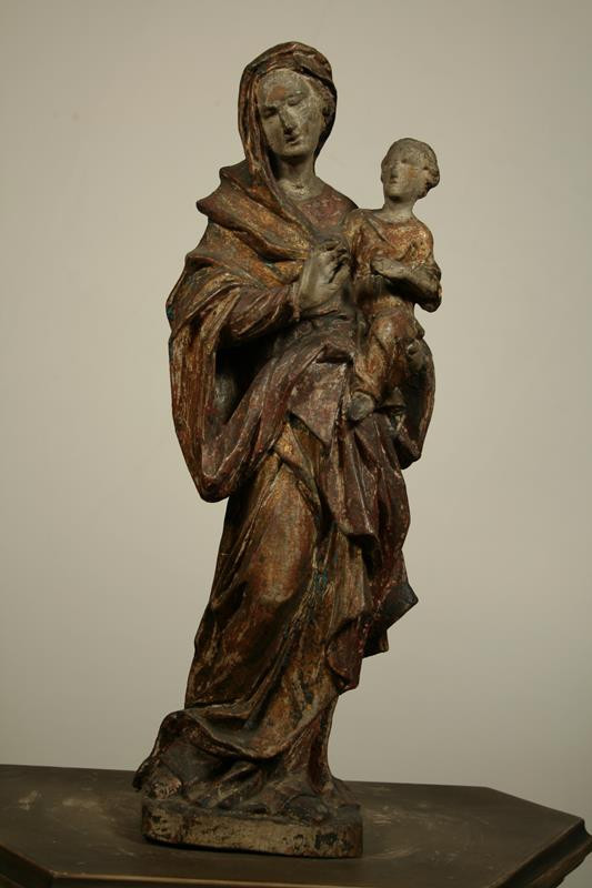 neznámý sochař moravský - Madona s Ježíškem