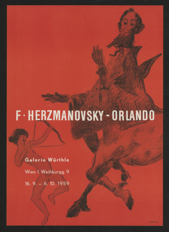 neznámý - Herzmanovsky-Orlando, Galerie Würthle