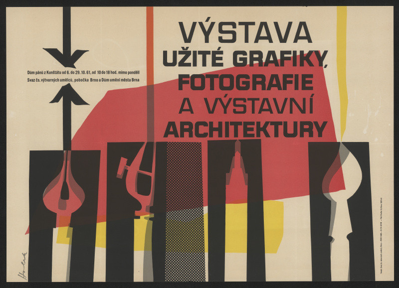 Miroslav Holek - Výstava užité grafiky, fotografie a výstavní architektury