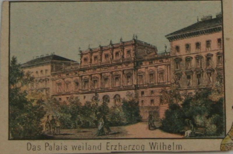 neurčený autor - Das Palais weiland Erzherzog Wilhelm