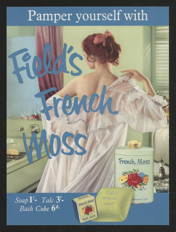neznámý - toaletní mýdlo zn. Field´s French Moss