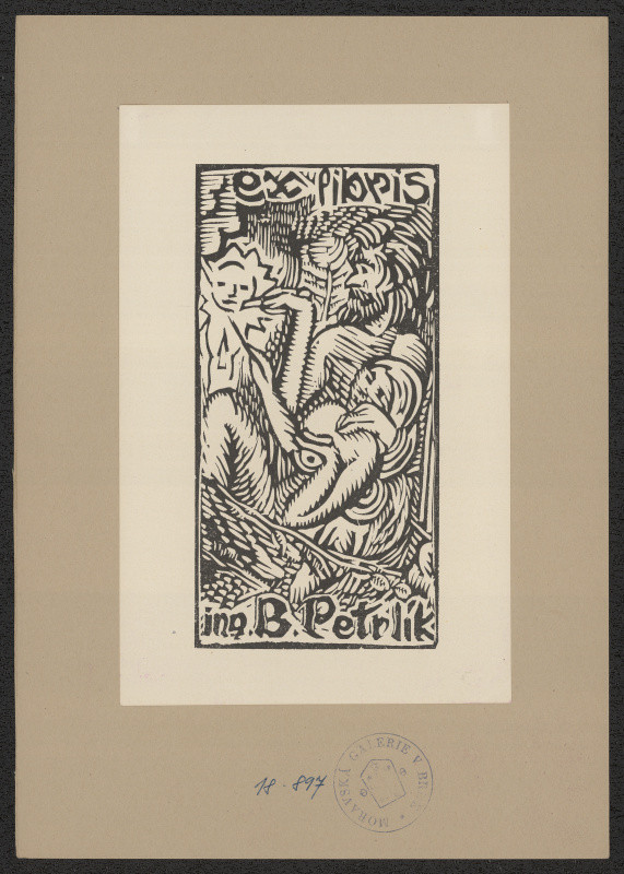 Josef Váchal - Ex Libris ing. B. Petrlík