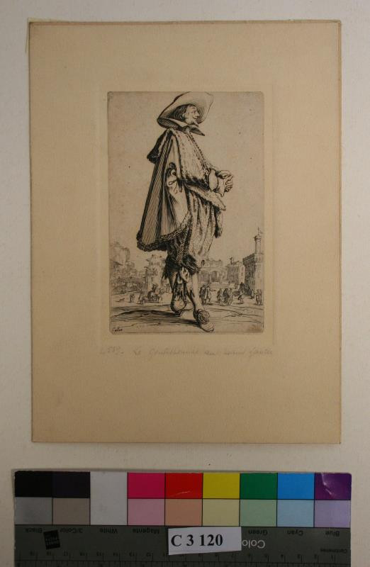 Jacques Callot - Le  gentilhomme  aux  mains  gantés