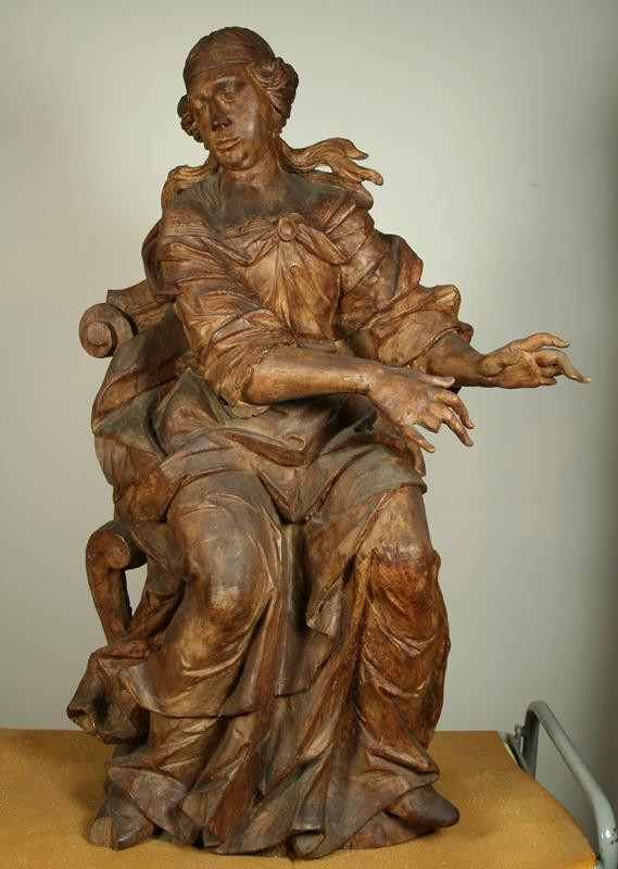 neznámý sochař středoevropský - Sv. Cecilie