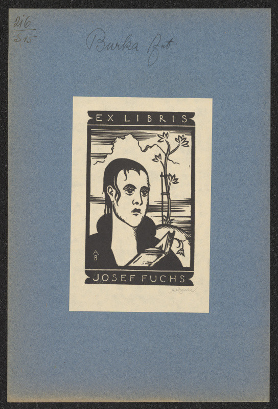 Antonín Burka - Ex libris Josef Fuchs
