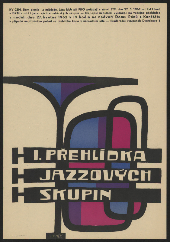 Jelínek - I. přehlídka jazzových skupin