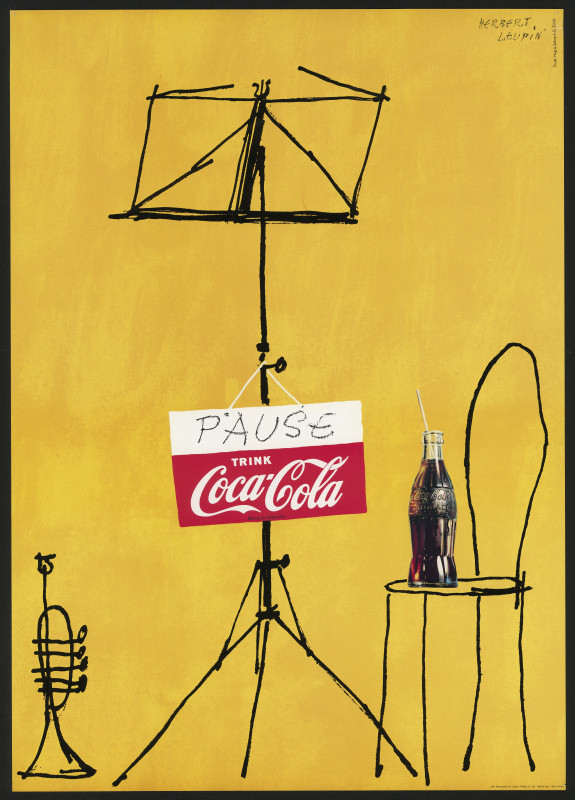 Herbert Leupin - Pause Trink Coca-Cola