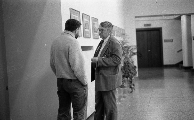 Dagmar Hochová - V kuloárech České národní rady, podzim 1990