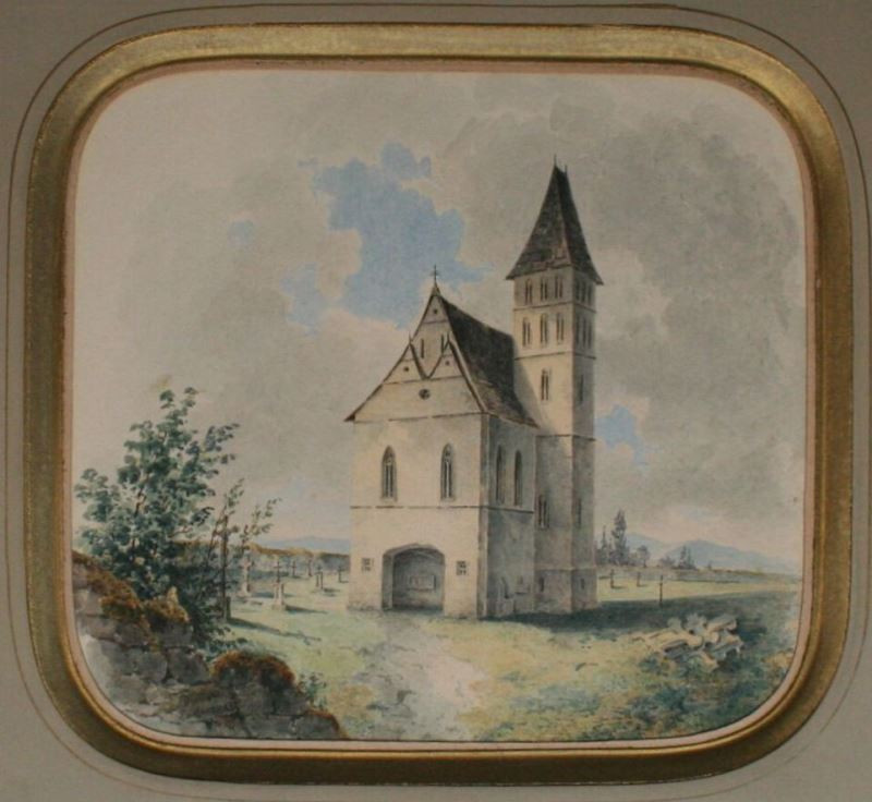 Josef Friedrich Lentner - Venkovský kostel
